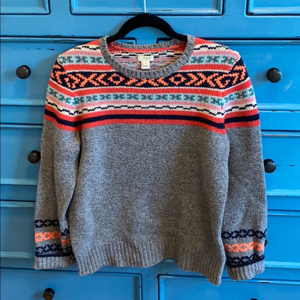 JCrew Lambs Wool Sweater